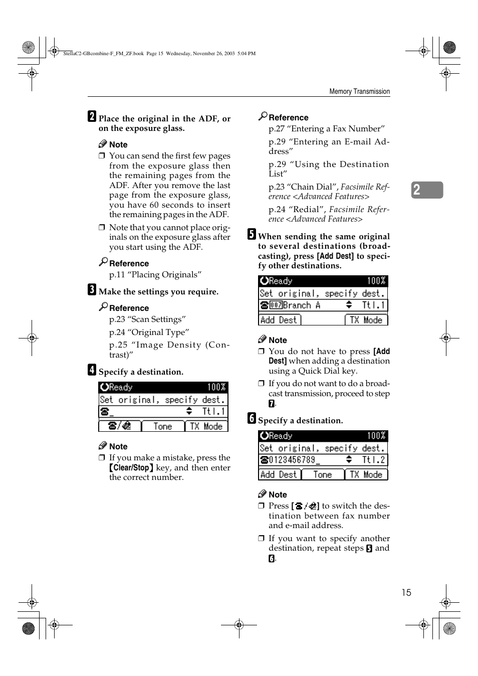 Dixon Aficio 1515 User Manual | Page 387 / 1171