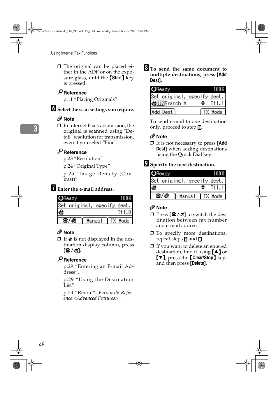 Dixon Aficio 1515 User Manual | Page 420 / 1171