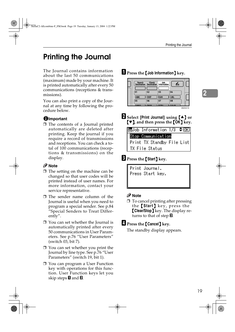 Printing the journal, 2printing the journal | Dixon Aficio 1515 User Manual | Page 473 / 1171