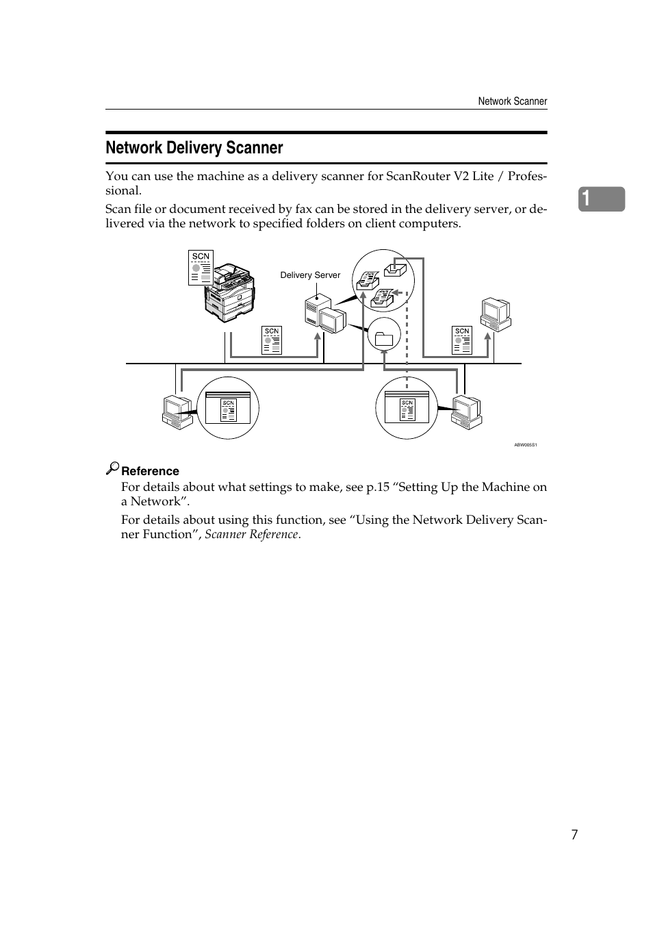 Network delivery scanner | Dixon Aficio 1515 User Manual | Page 577 / 1171