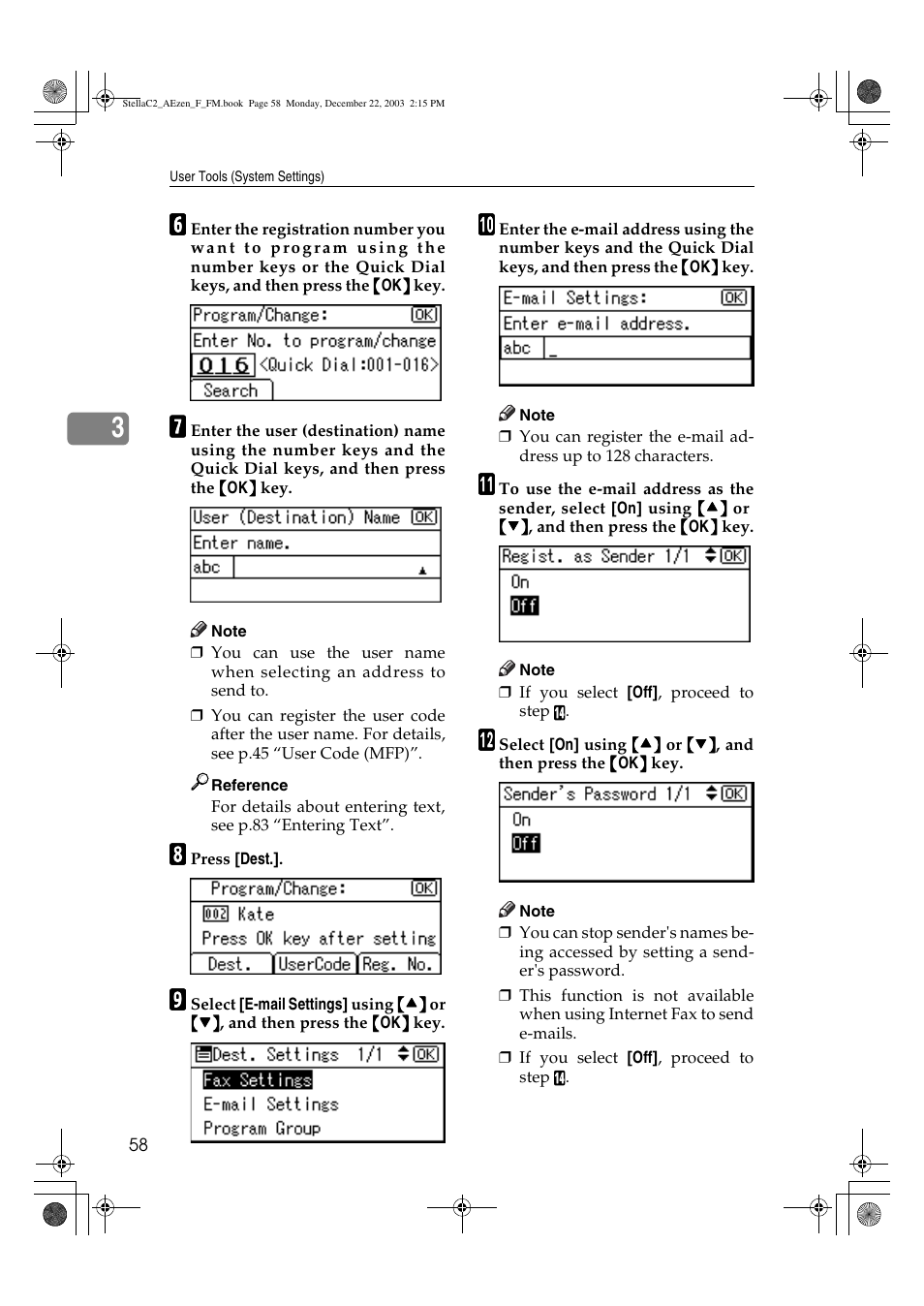 Dixon Aficio 1515 User Manual | Page 68 / 1171