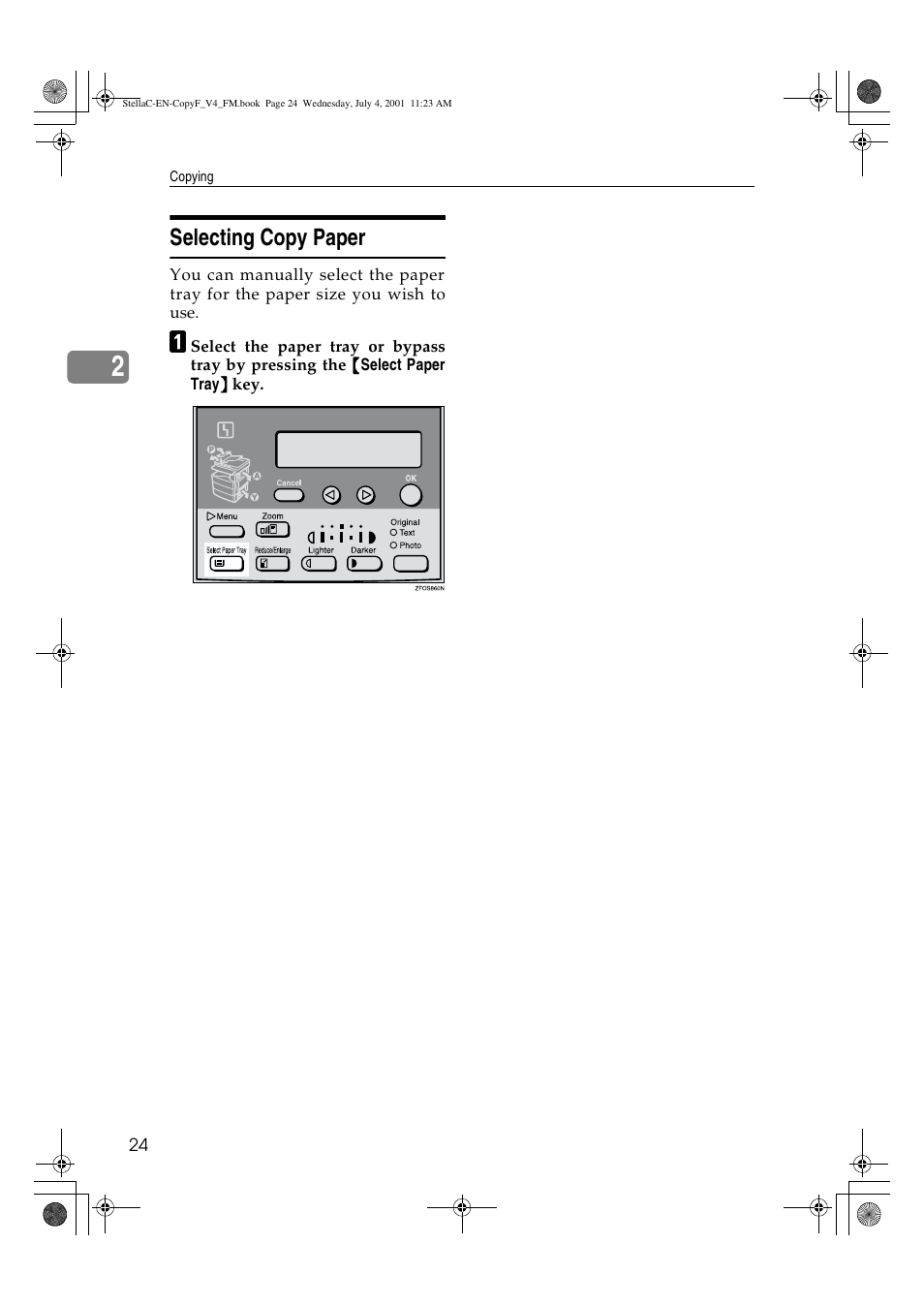 Selecting copy paper | Dixon Aficio 1515 User Manual | Page 866 / 1171