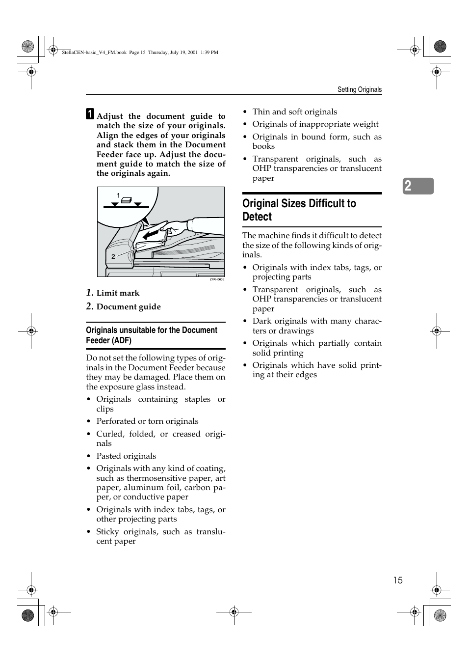 Original sizes difficult to detect | Dixon Aficio 1515 User Manual | Page 966 / 1171