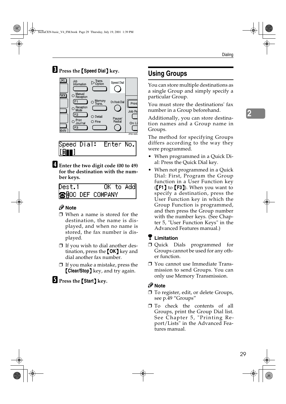 Using groups | Dixon Aficio 1515 User Manual | Page 980 / 1171