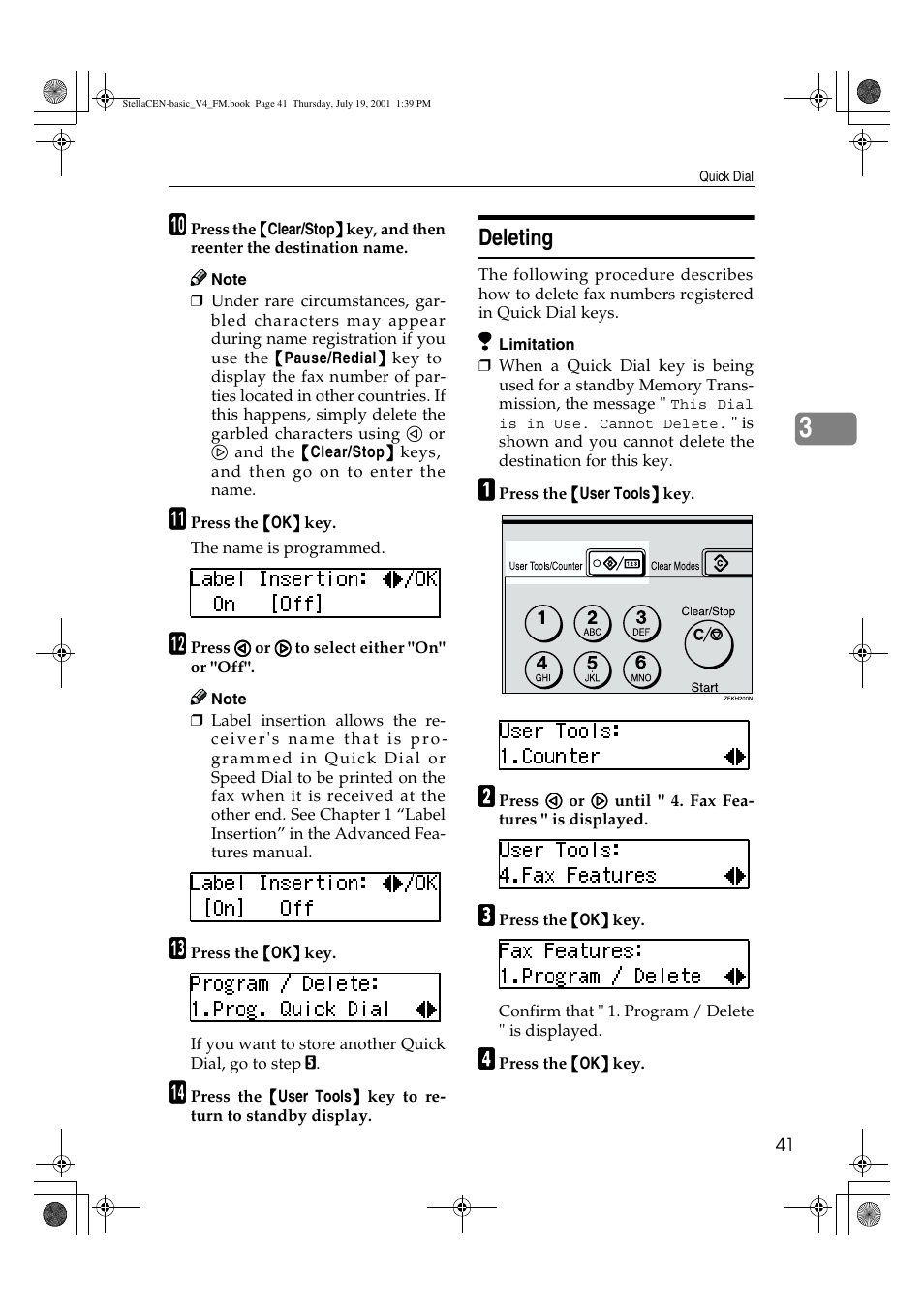 Deleting | Dixon Aficio 1515 User Manual | Page 992 / 1171