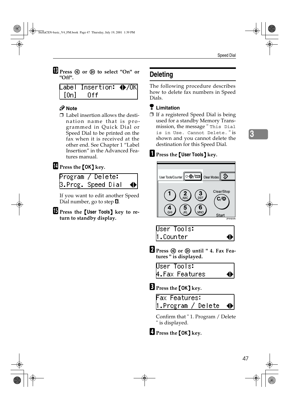 Deleting | Dixon Aficio 1515 User Manual | Page 998 / 1171