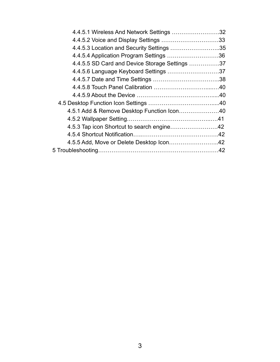 Curtis LT5000 User Manual | Page 3 / 45