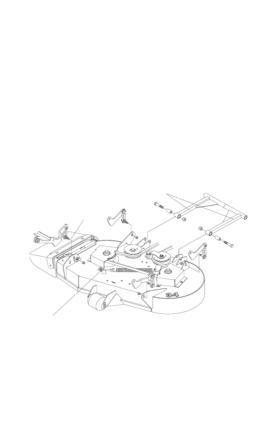 Care and maintenance, Mower deck removal | Dixon Black Bear ZTR 34 User Manual | Page 45 / 52