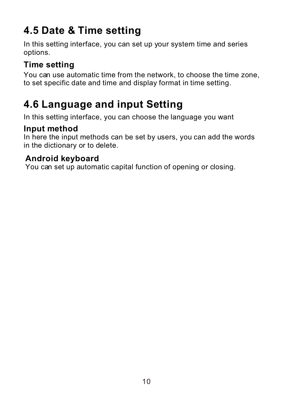 Ò³ãæ 14, 5 date & time setting, 6 language and input setting | Curtis LT7033D User Manual | Page 14 / 16