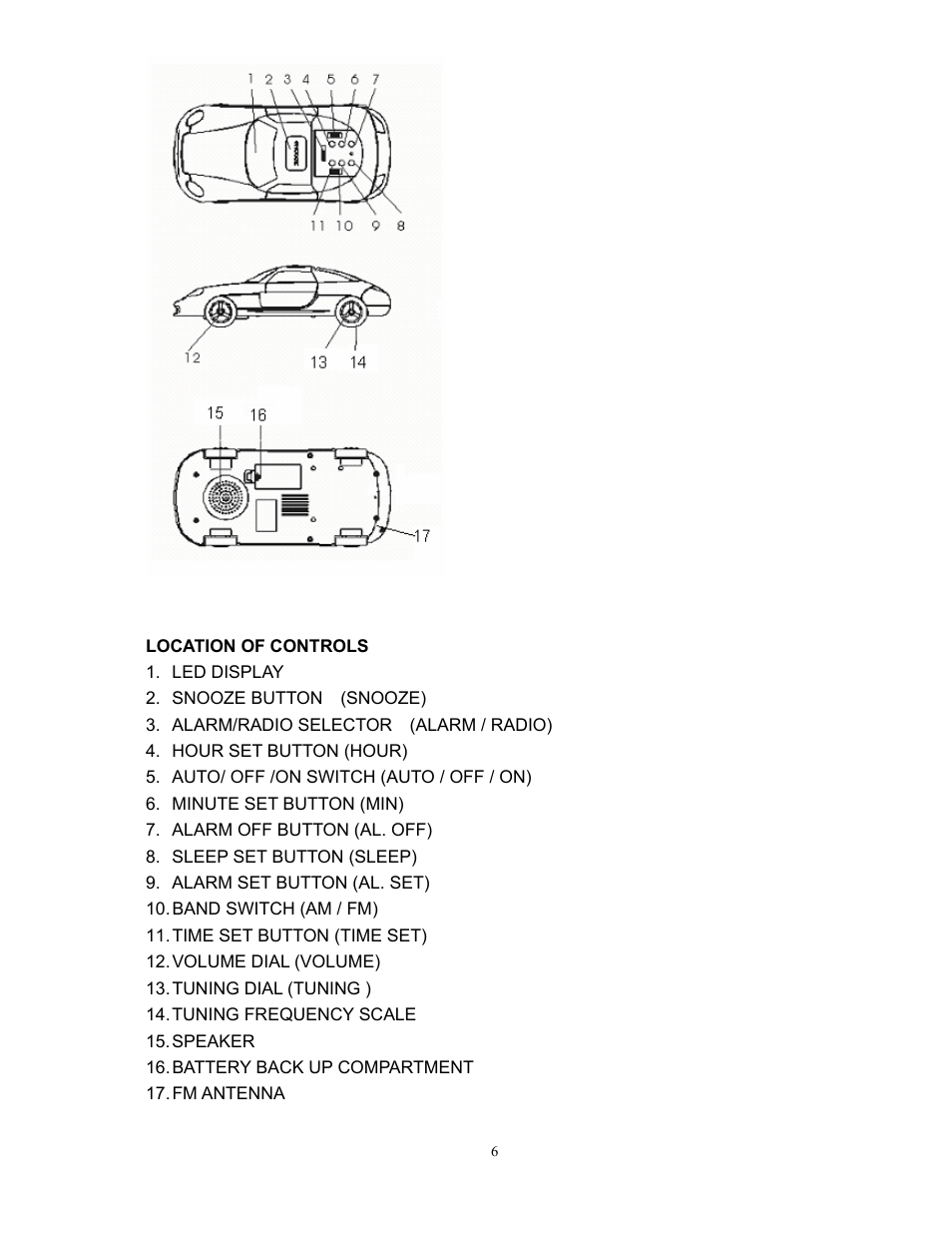 Curtis CR1252 User Manual | Page 6 / 8