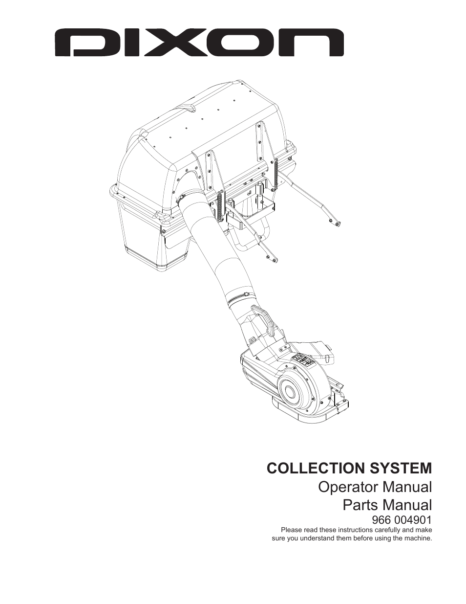 Dixon 966 004901 User Manual | 28 pages