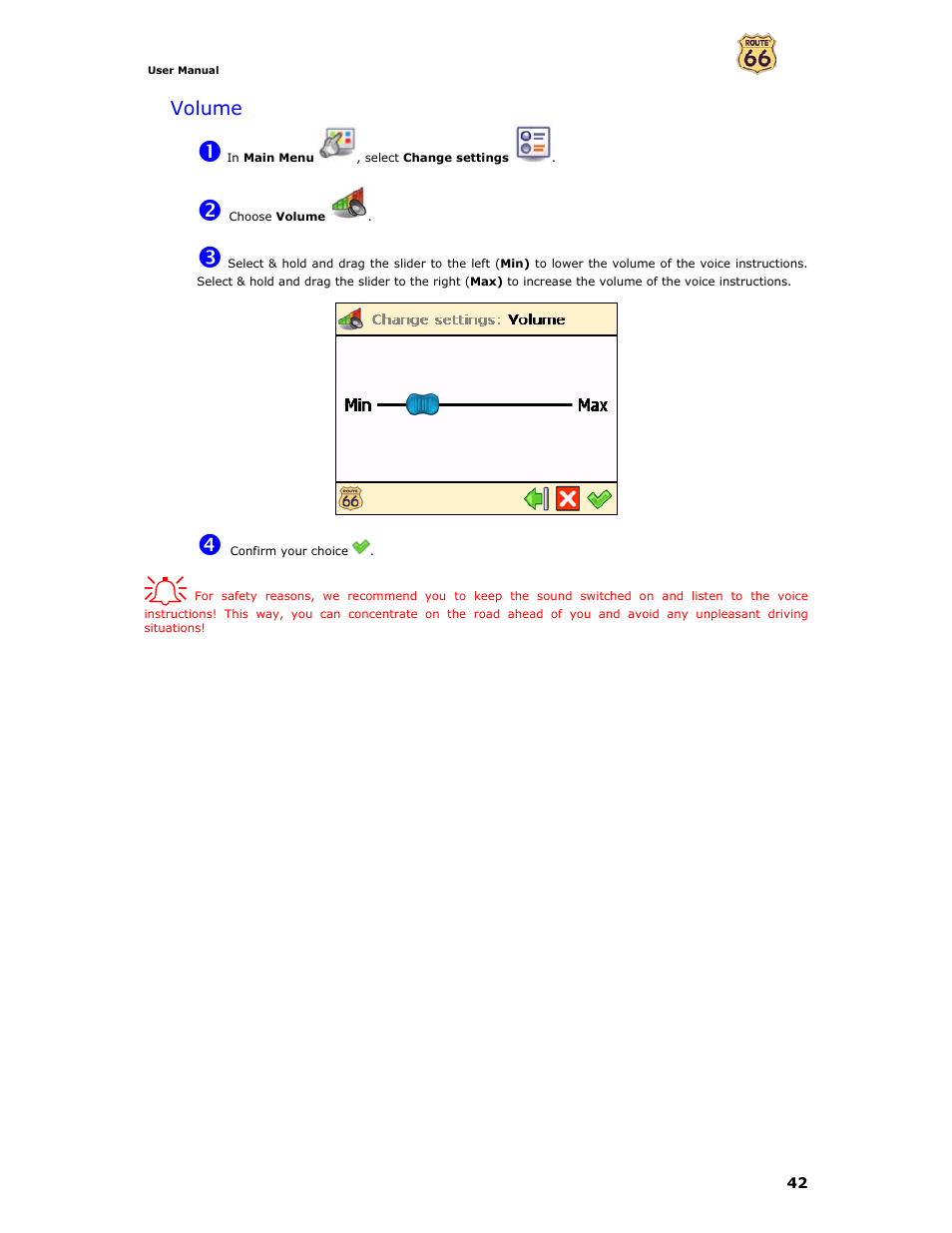 Volume | Curtis GPD359 User Manual | Page 42 / 71