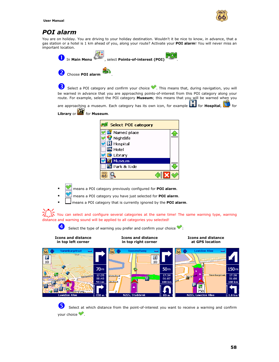 Poi alarm | Curtis GPD359 User Manual | Page 58 / 71