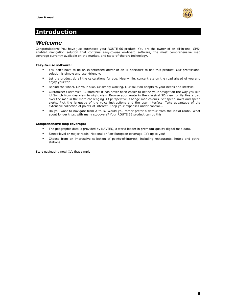 Introduction, Welcome | Curtis GPD359 User Manual | Page 6 / 71