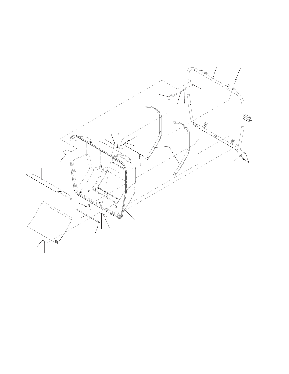 Clamshell rear assembly | Dixon 130211 - DCKC User Manual | Page 20 / 32