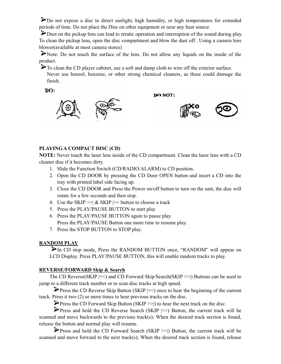 Curtis RCD313 User Manual | Page 10 / 11
