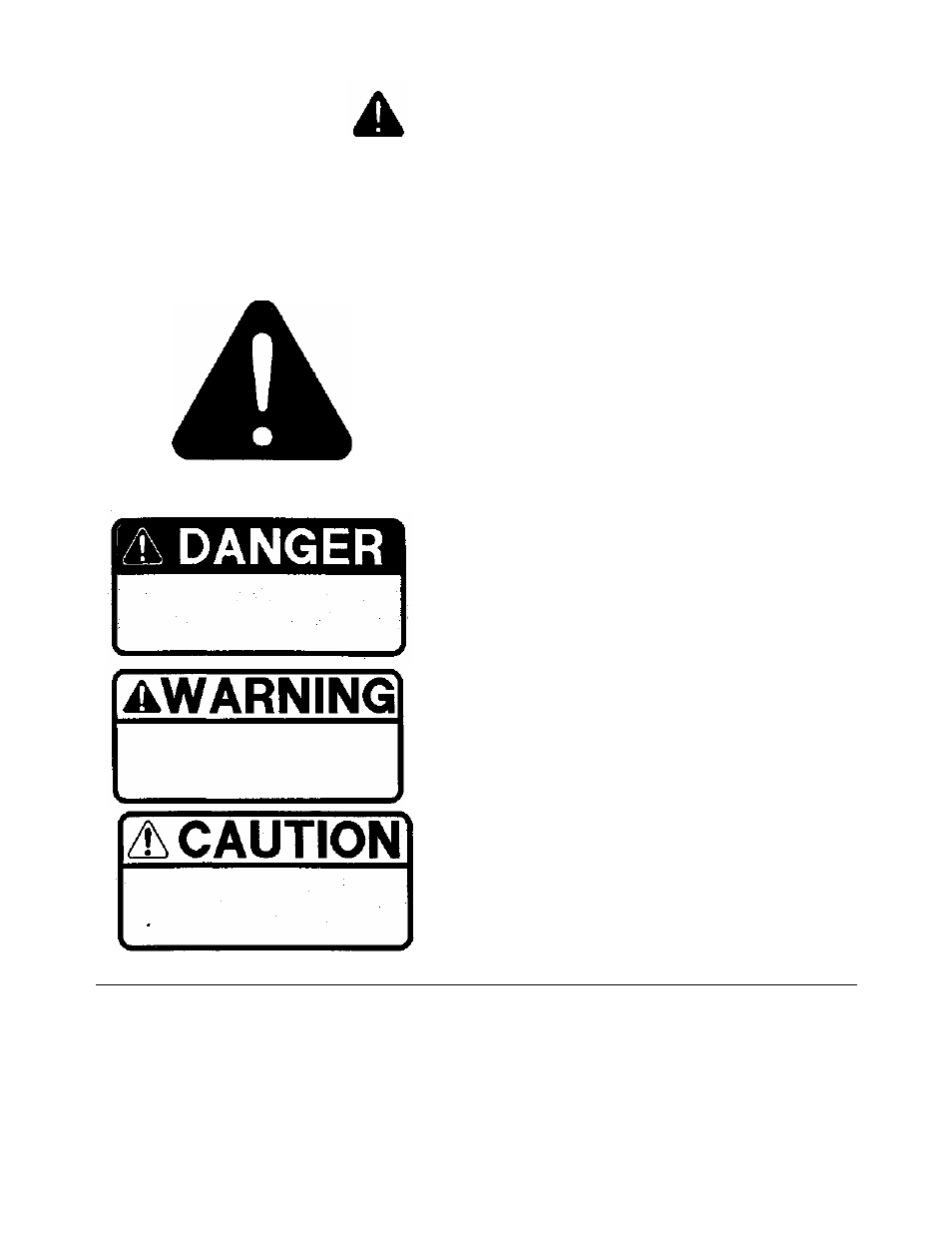 Safety, Safety symbols | Dixon 6601 User Manual | Page 5 / 51