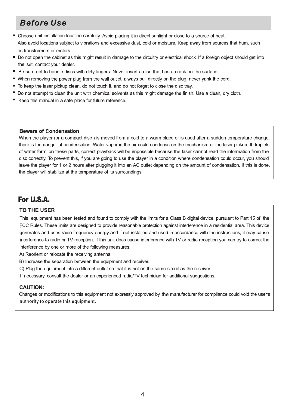 Ò³ãæ 5 | Curtis RCD817 User Manual | Page 5 / 11