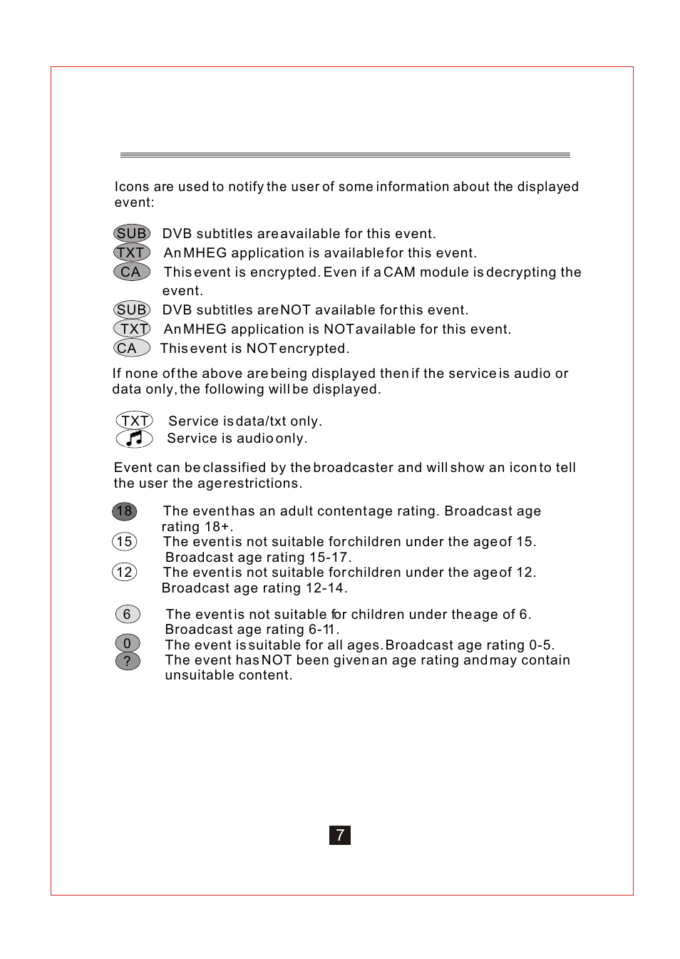 Ò³ãæ 11 | Curtis DVB102UK User Manual | Page 11 / 29