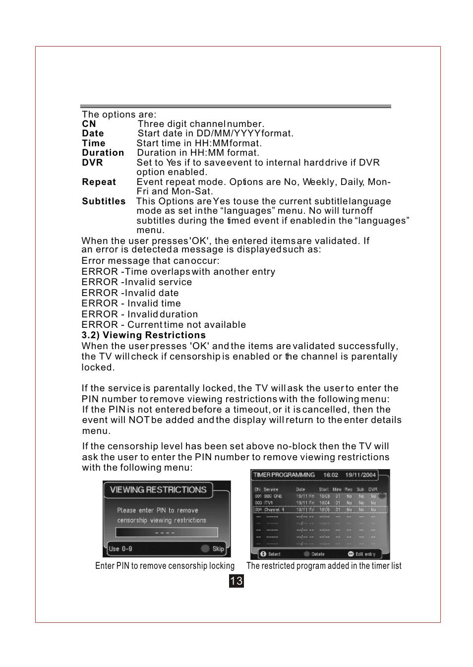 Ò³ãæ 17 | Curtis DVB102UK User Manual | Page 17 / 29