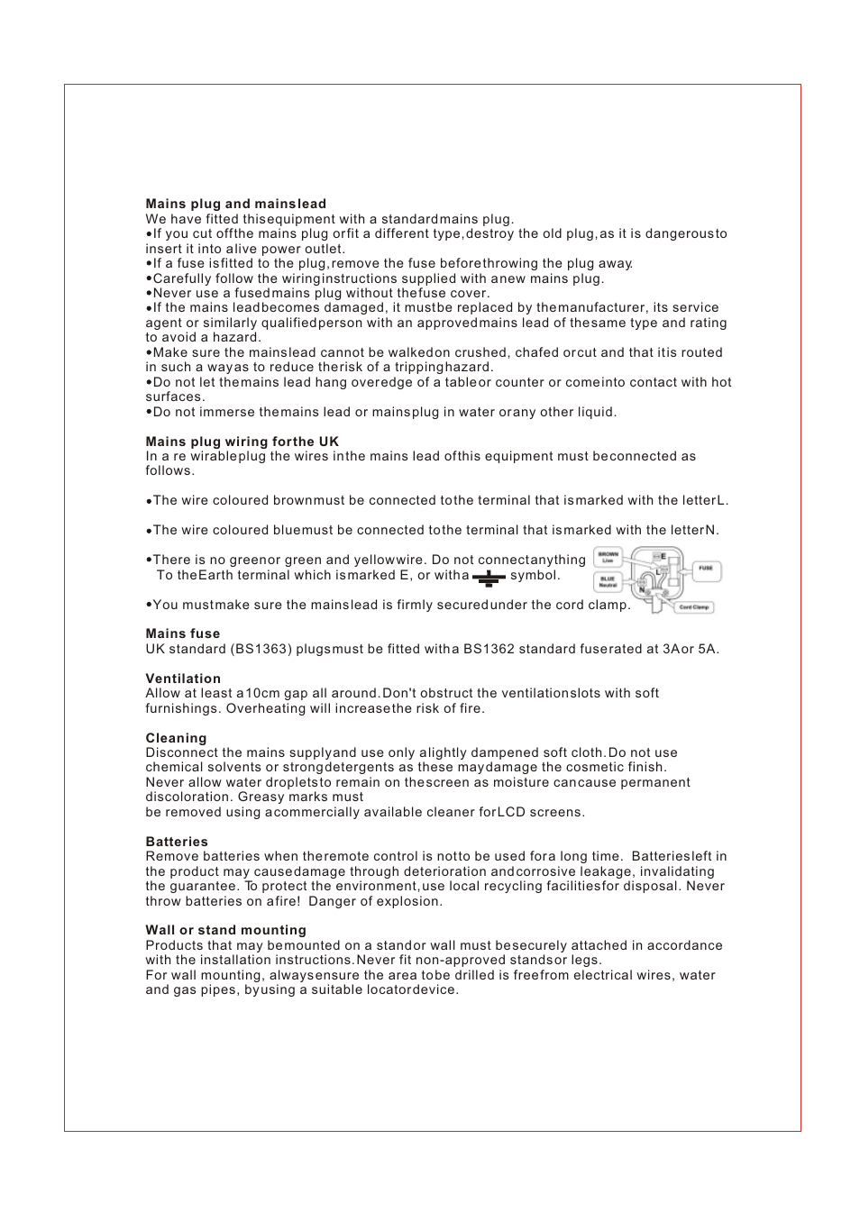 Ò³ãæ 3 | Curtis DVB102UK User Manual | Page 3 / 29