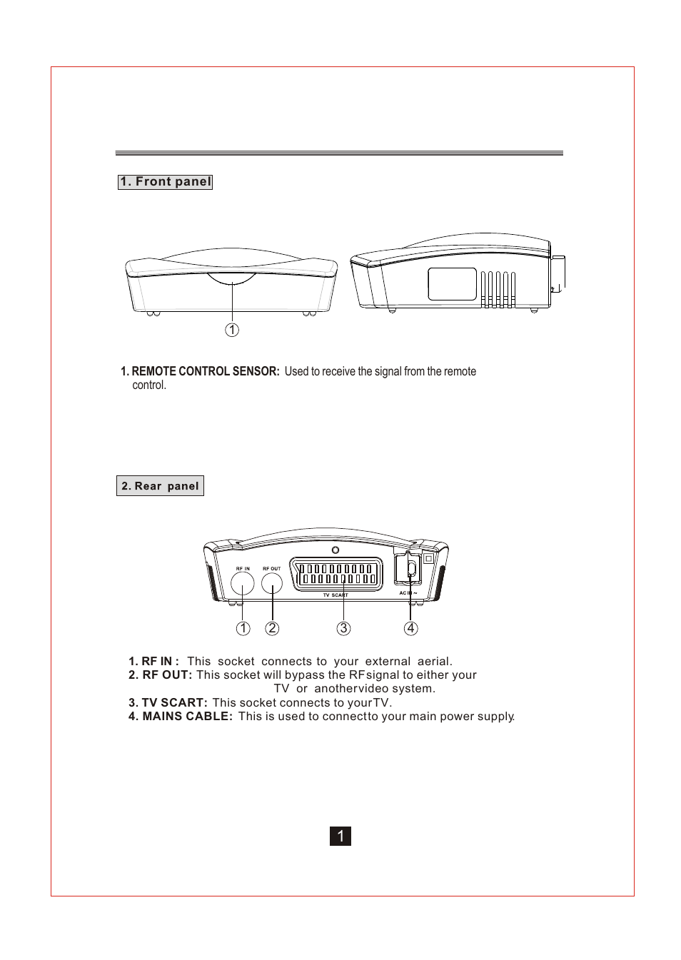 Ò³ãæ 5 | Curtis DVB102UK User Manual | Page 5 / 29