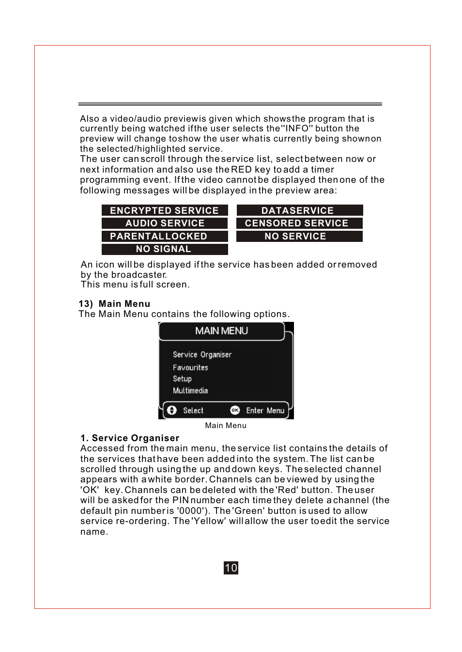 Ò³ãæ 15 | Curtis DVBTUK-T3 User Manual | Page 15 / 32