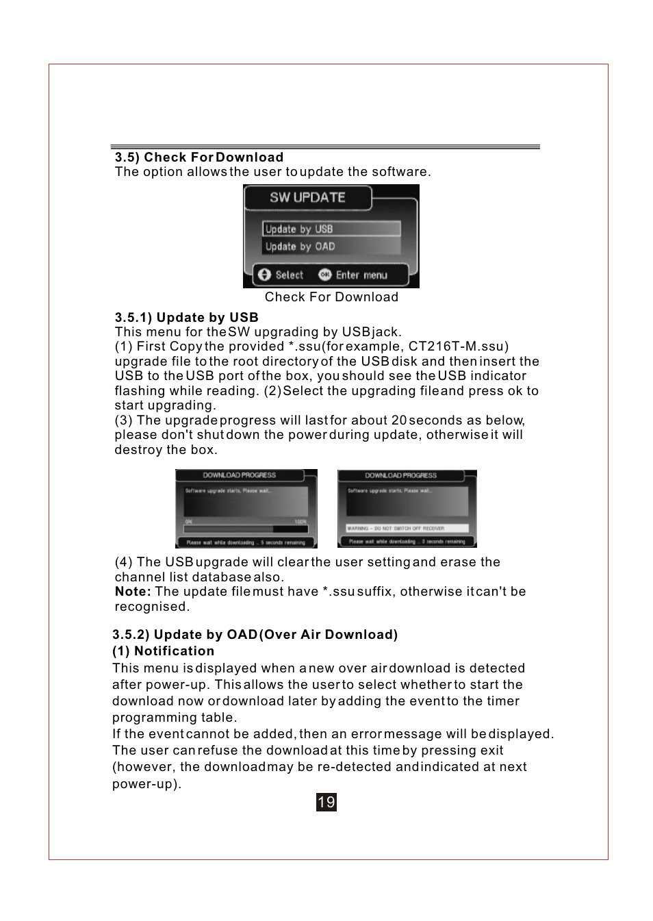 Ò³ãæ 24 | Curtis DVBTUK-T3 User Manual | Page 24 / 32