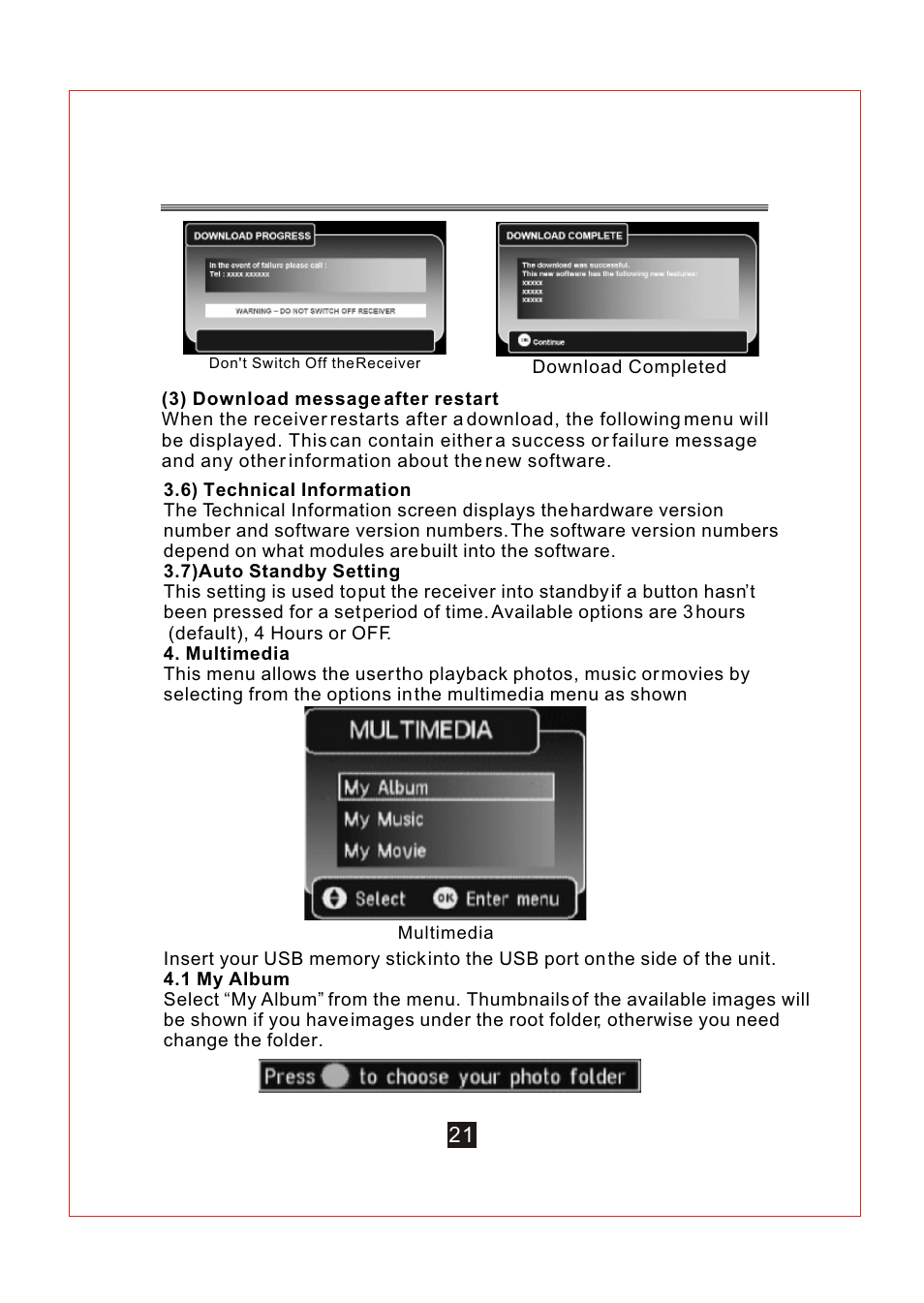 Ò³ãæ 26 | Curtis DVBTUK-T3 User Manual | Page 26 / 32