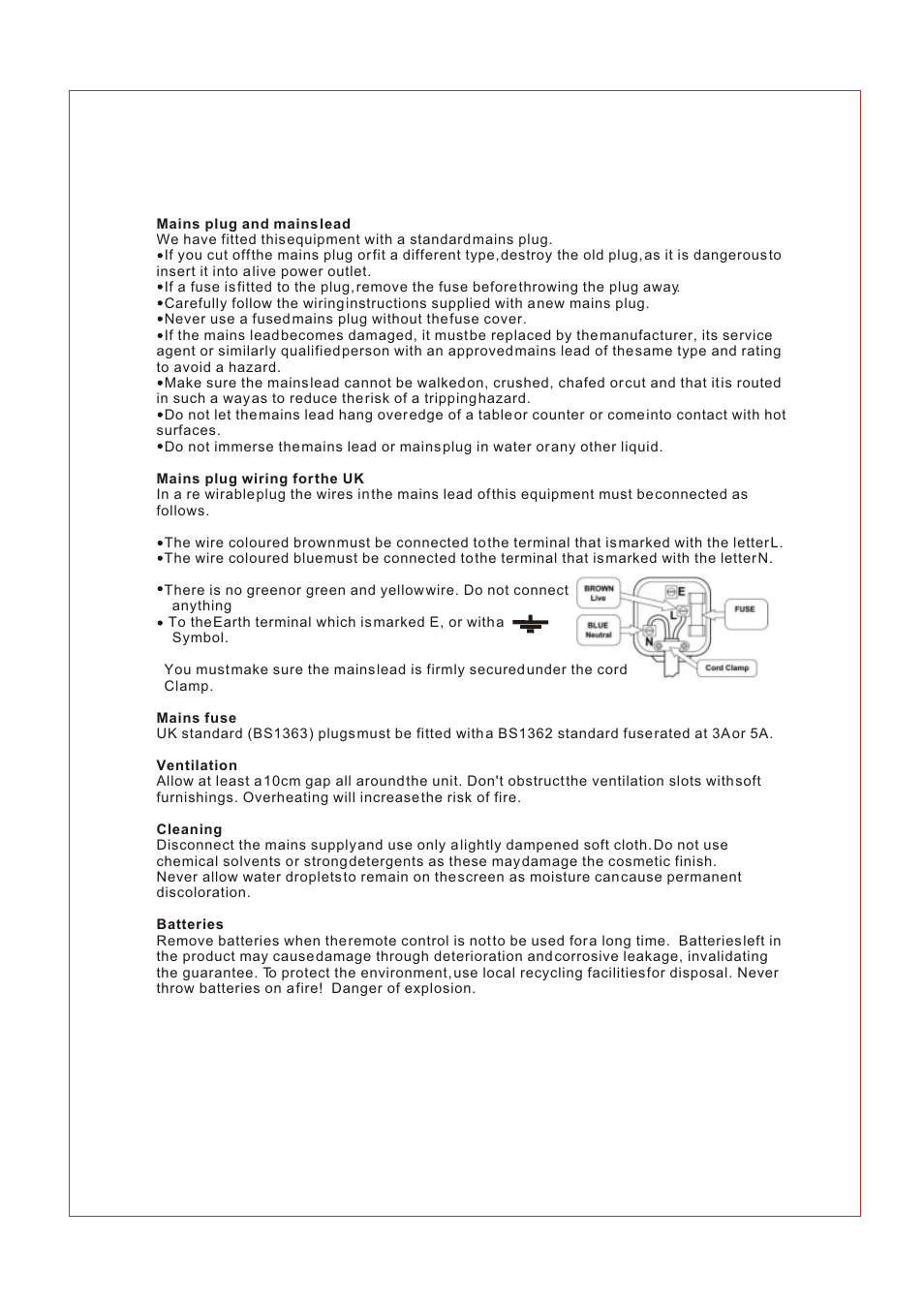 Ò³ãæ 4 | Curtis DVBTUK-T3 User Manual | Page 4 / 32