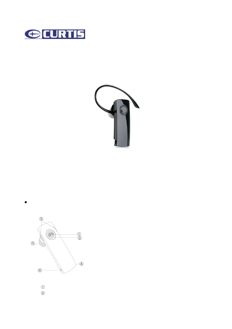 Curtis BT1056 User Manual | 4 pages