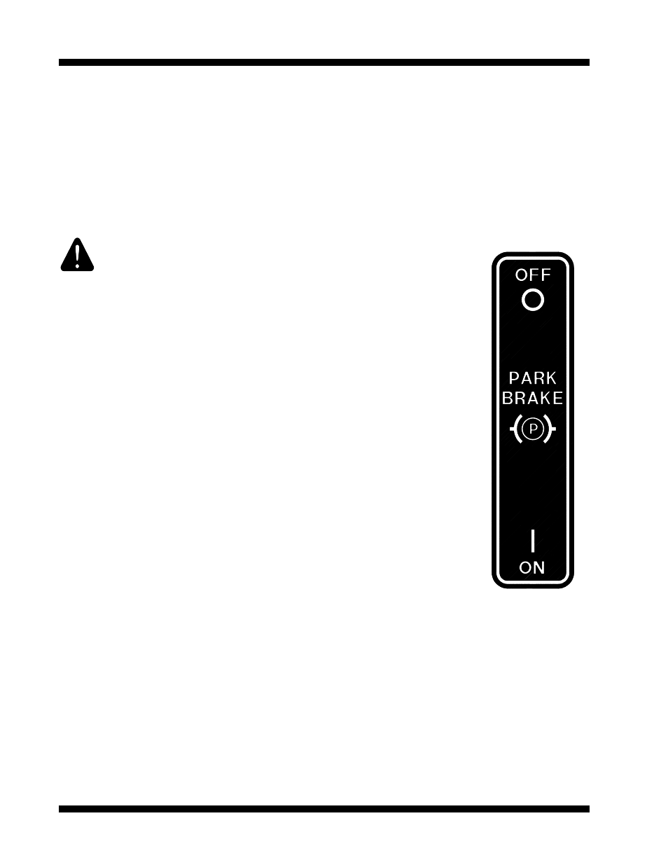 Controls, Parking brake: caution | Dixon ZTR 5425 User Manual | Page 16 / 49