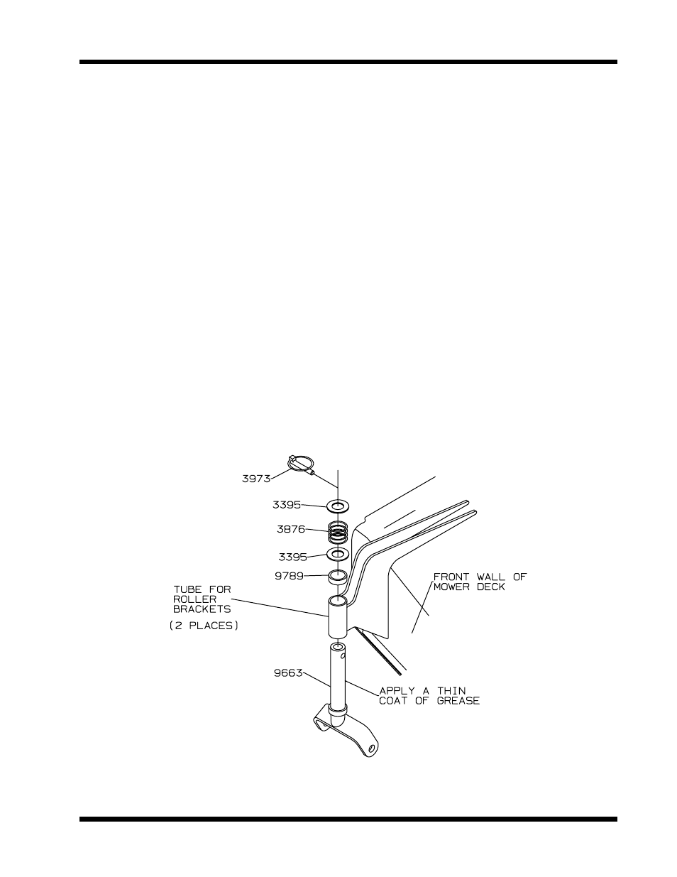 Operation instructions, Deck rollers, 60" deck | Dixon ZTR 5425 User Manual | Page 25 / 49