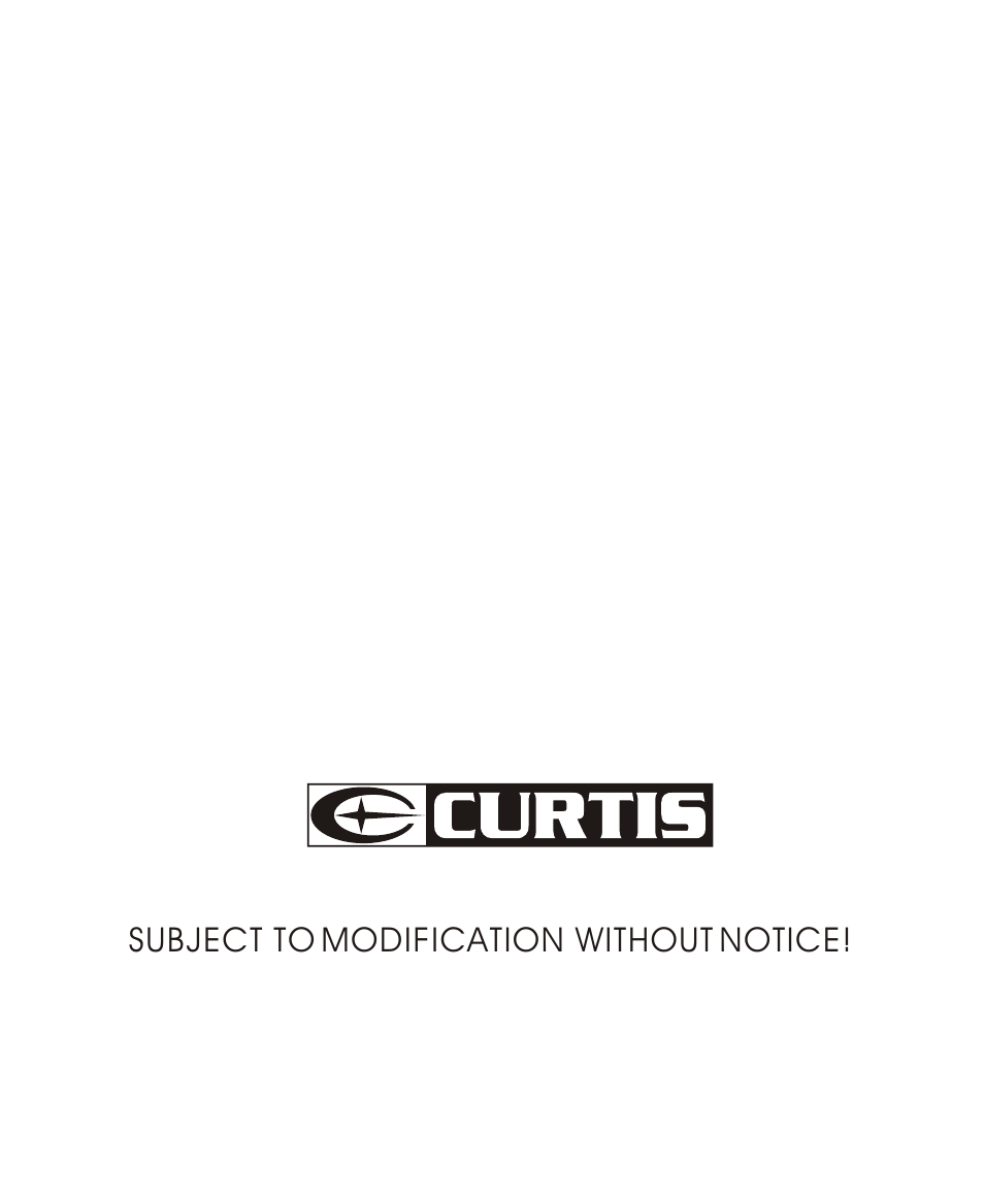 Curtis CDMP364 User Manual | Page 11 / 11