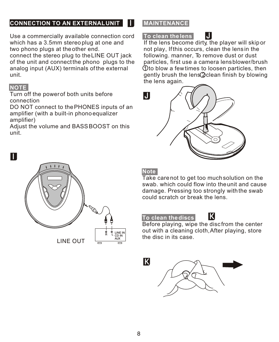 Curtis CDMP364 User Manual | Page 9 / 11