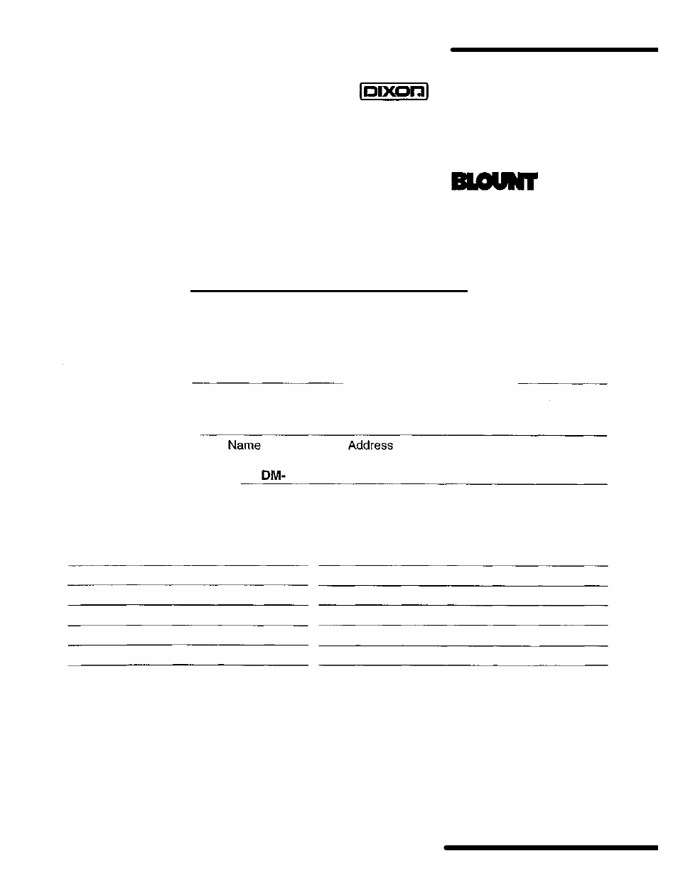 Owner information, Date purchased, Mower model number | Purchased from, Mower serial number, Date oil changed, Date engine tuned | Dixon ZTR 5601 User Manual | Page 69 / 70
