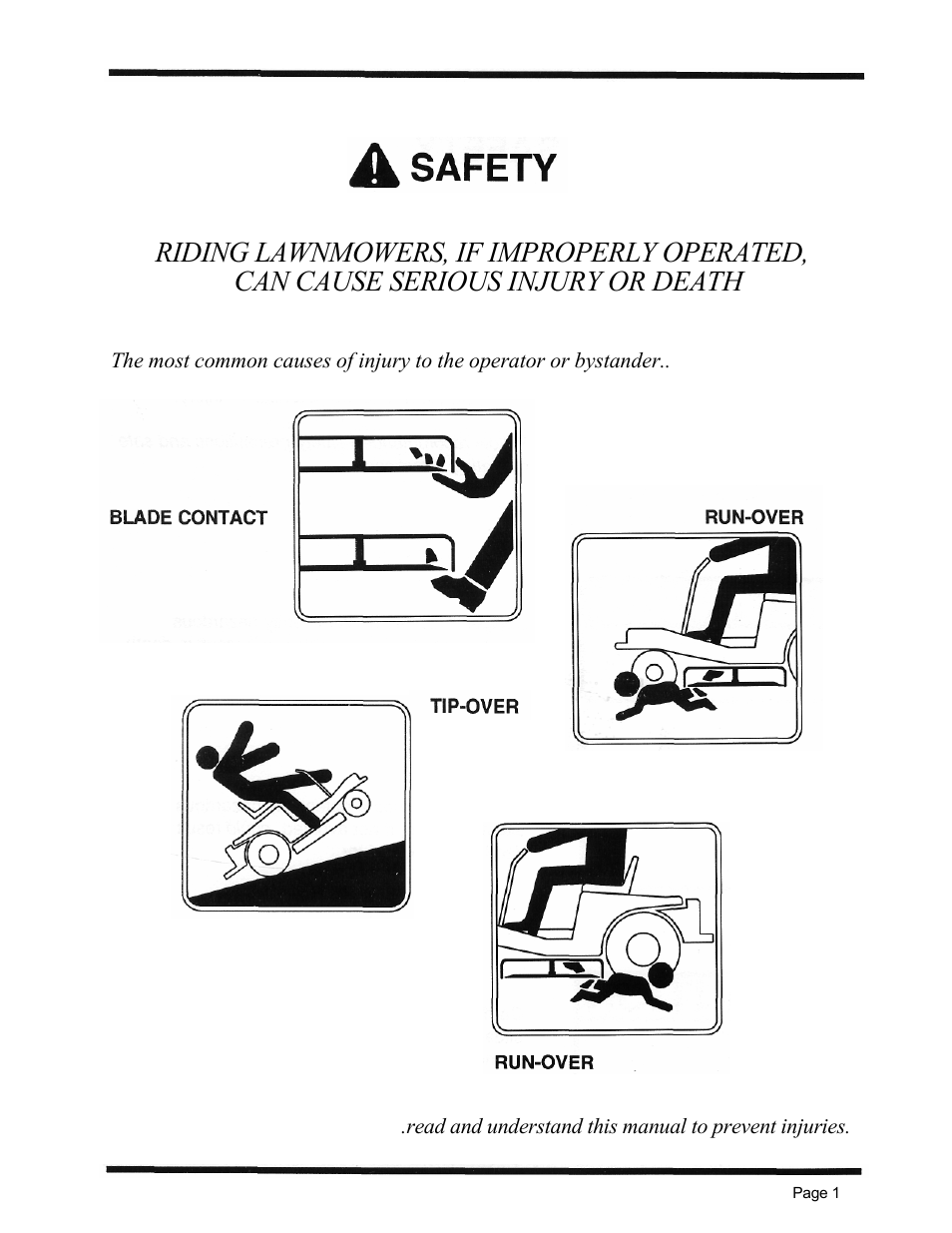 Dixon 1998 User Manual | Page 4 / 39