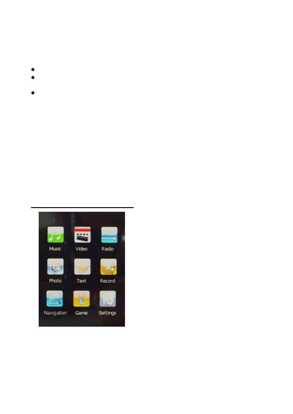 Basic use, Switch on & off the player, Chapter 2. multimedia function | Curtis MPK7836 User Manual | Page 4 / 16