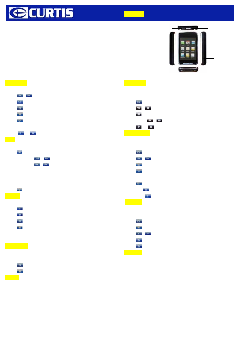 Curtis MPK7836UK Quick Start User Manual | 1 page