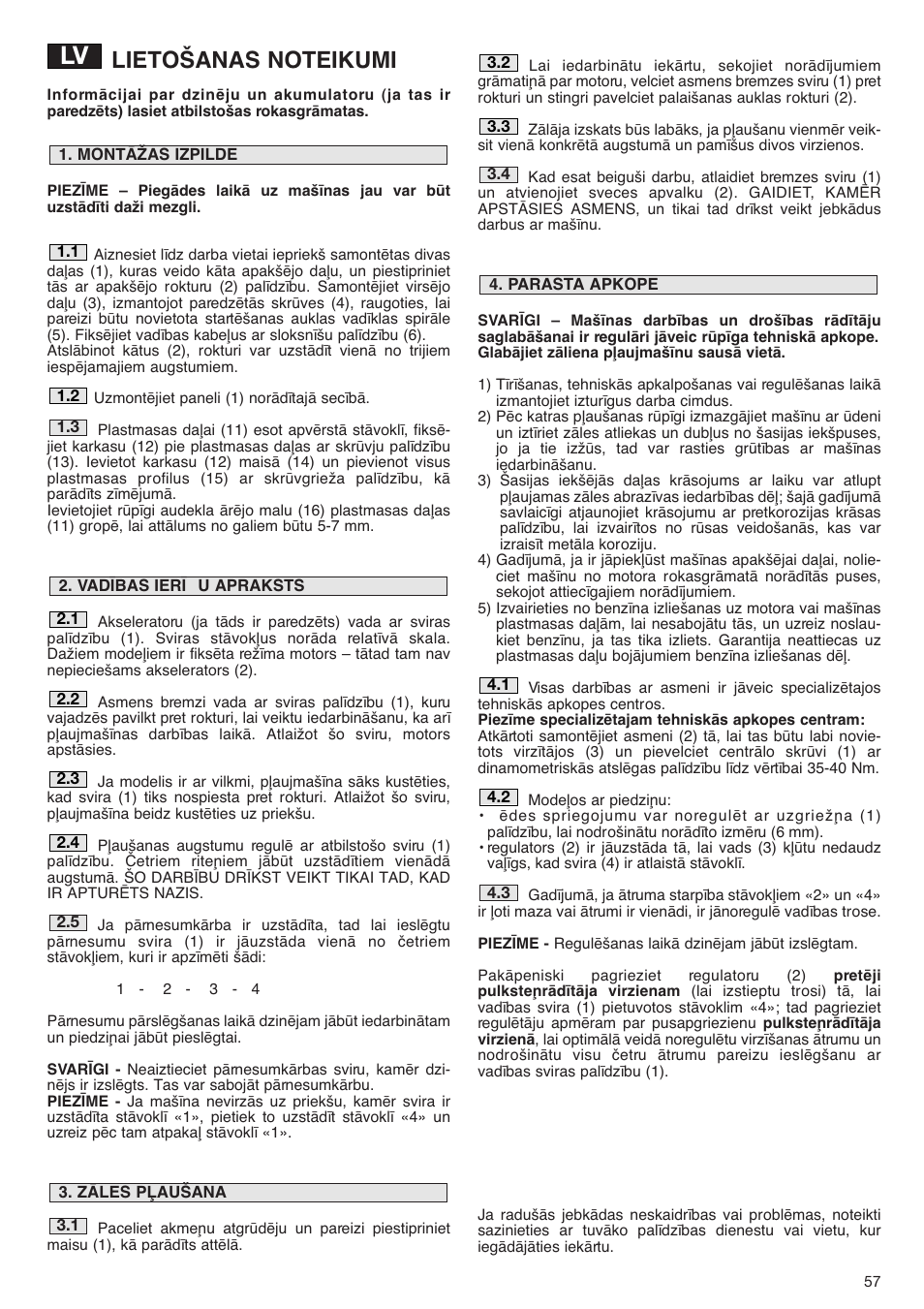 Dolmar PM-43 User Manual | Page 57 / 76