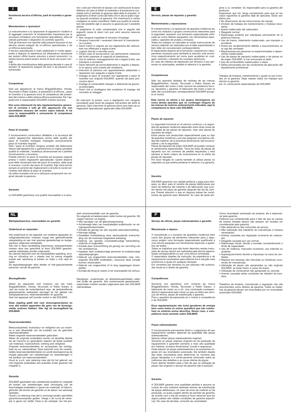 Dolmar PM-43 User Manual | Page 63 / 76