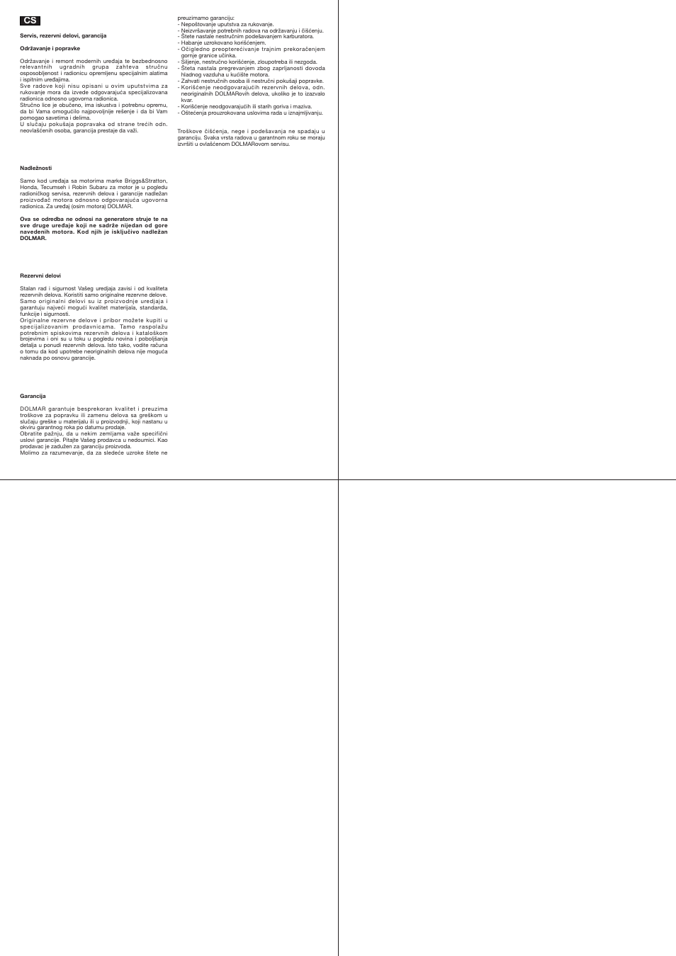 Dolmar PM-43 User Manual | Page 68 / 76