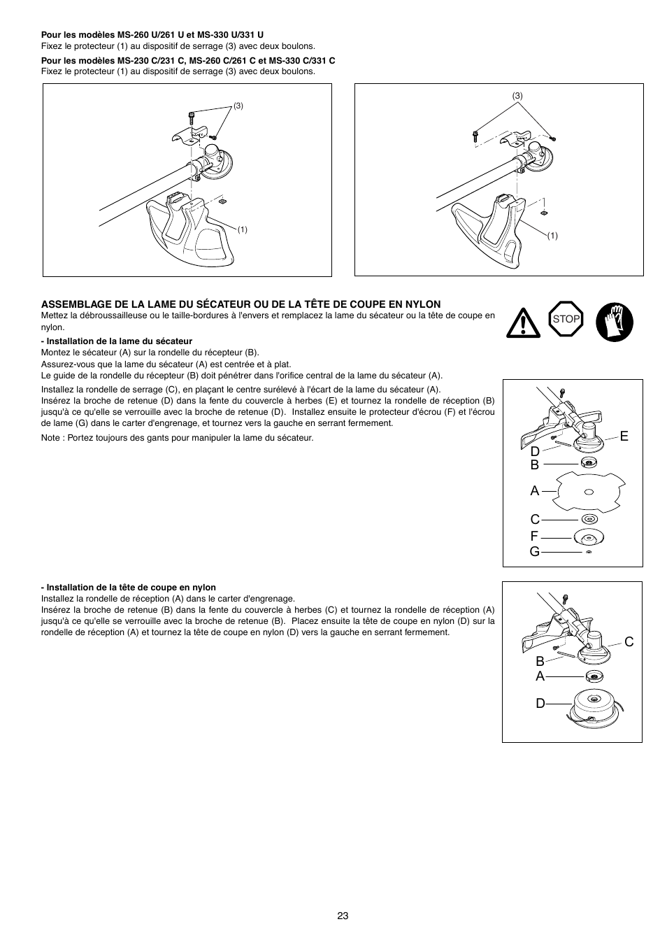 Dolmar MS-261 U User Manual | Page 23 / 44