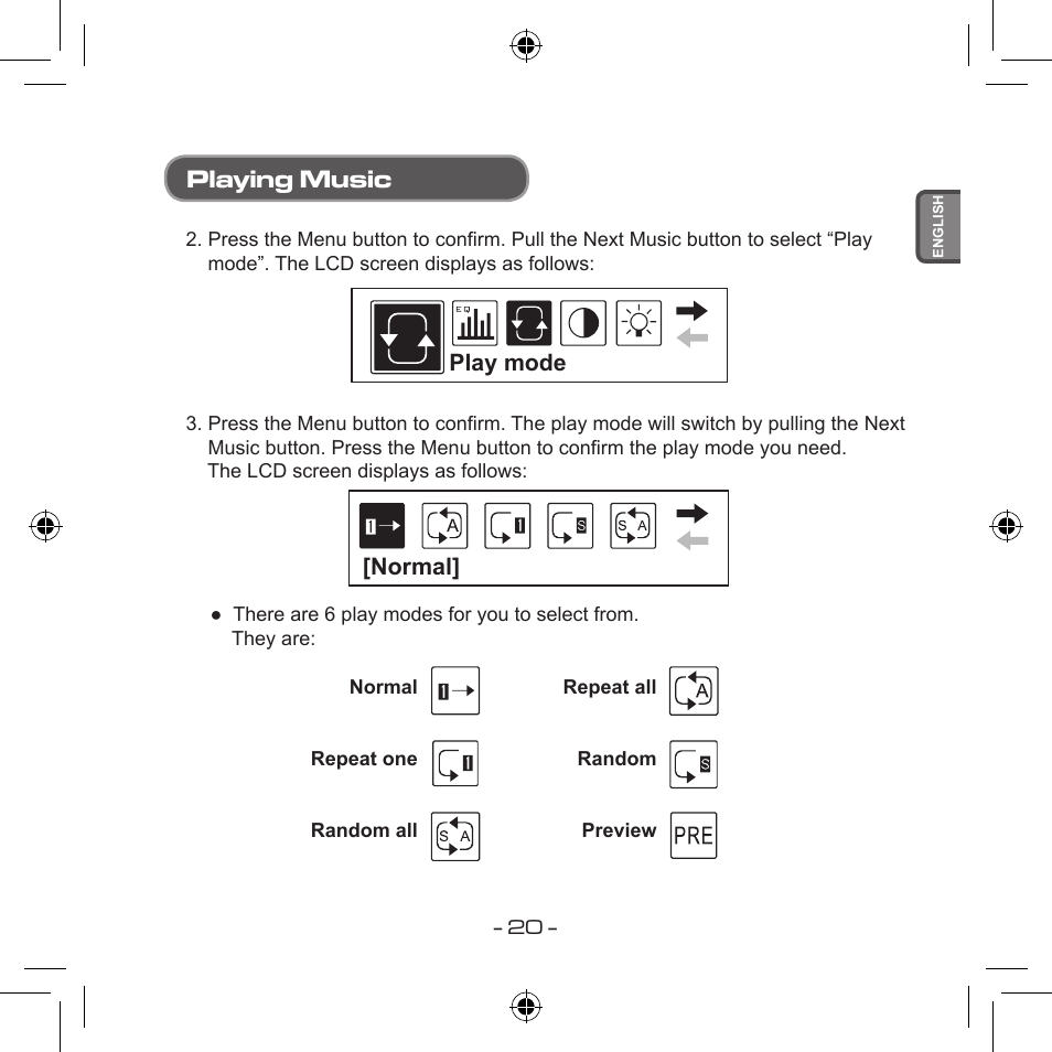 Playing music | Curtis MPS533 User Manual | Page 18 / 185