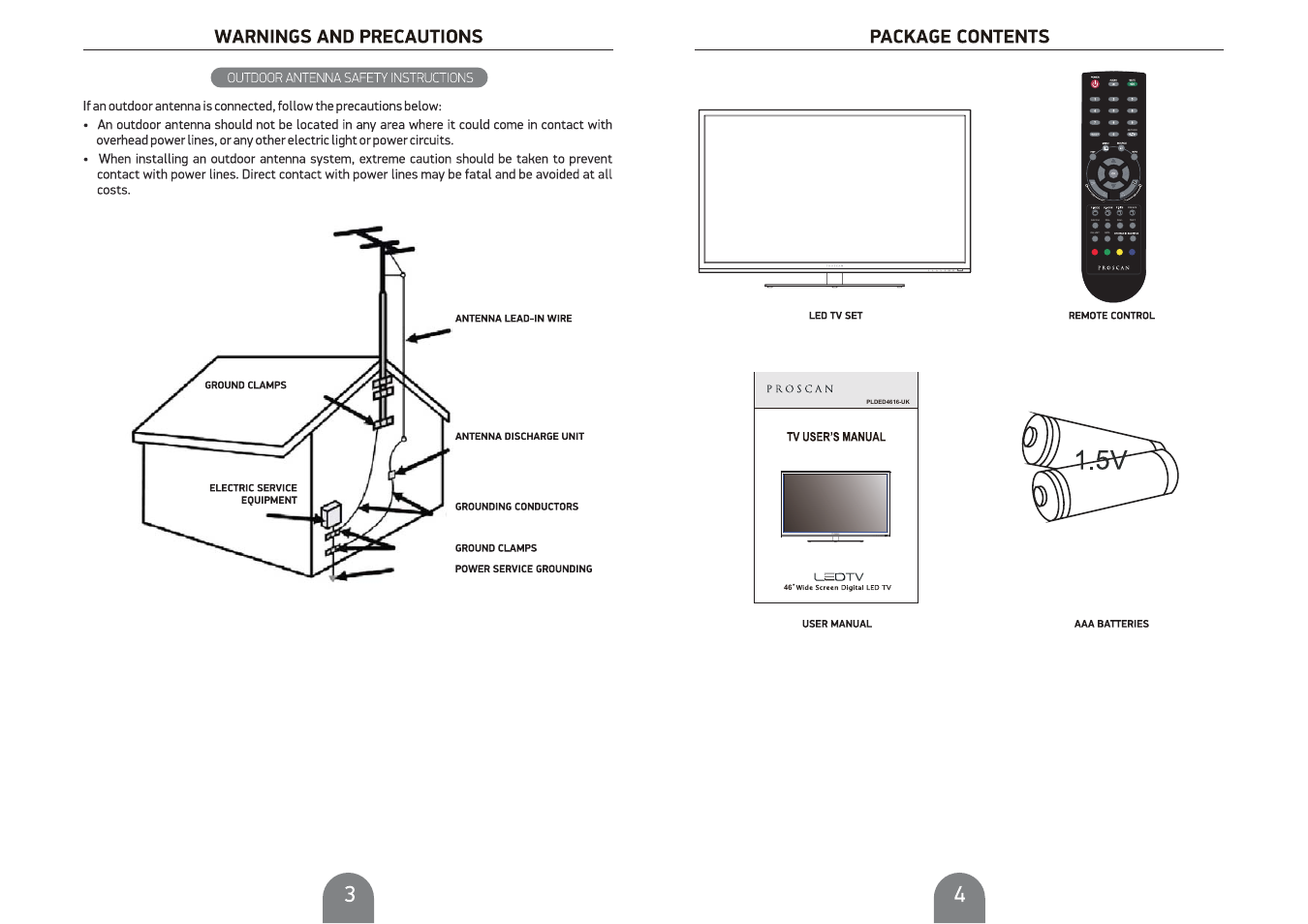 Curtis PLDED4616-UK User Manual | Page 3 / 20