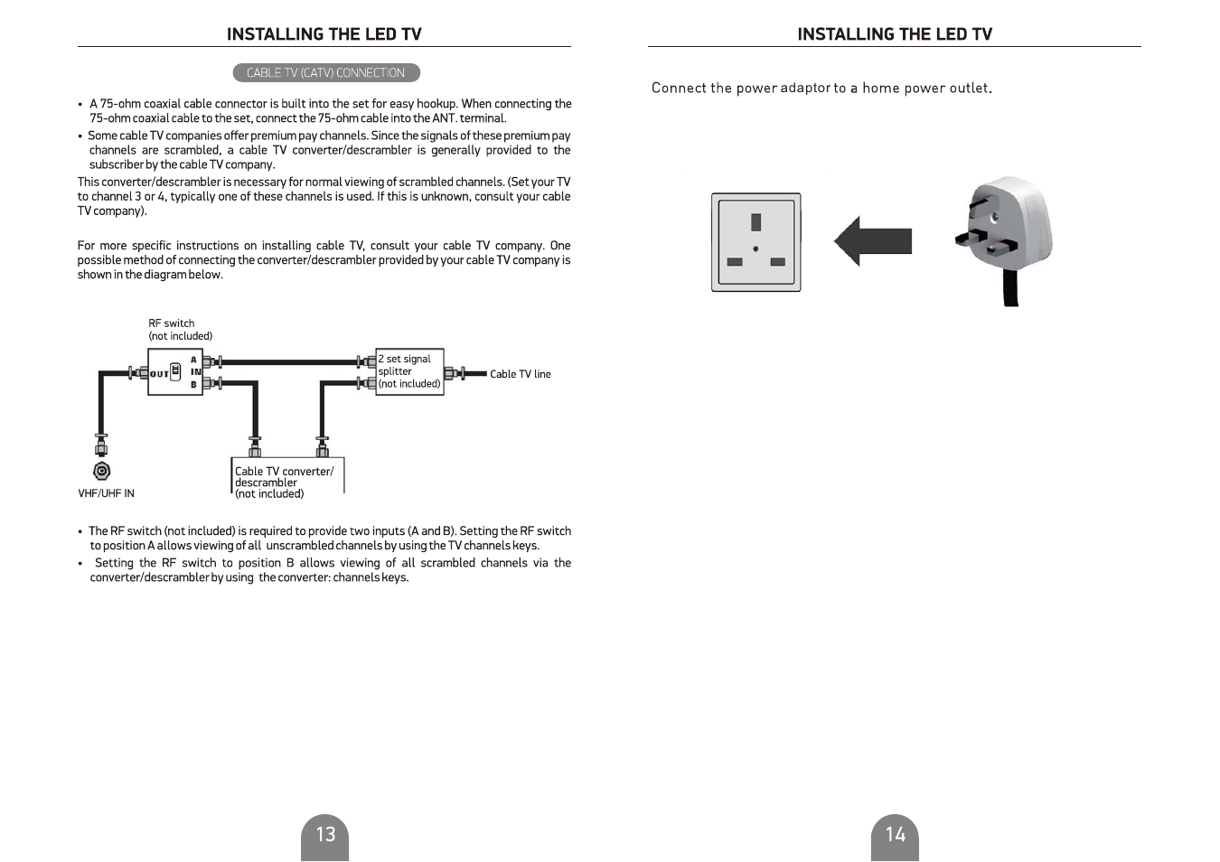 Curtis PLDED4616-UK User Manual | Page 8 / 20