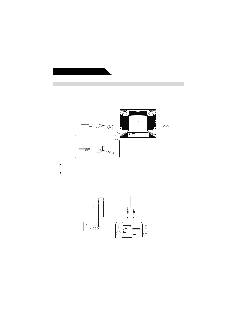 External connection | Curtis RCR2025 User Manual | Page 6 / 23