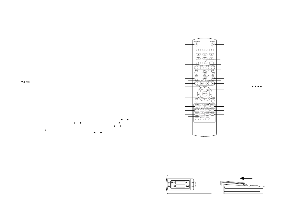 Remote cont rol, Sleep | Curtis TVD1400 User Manual | Page 5 / 8