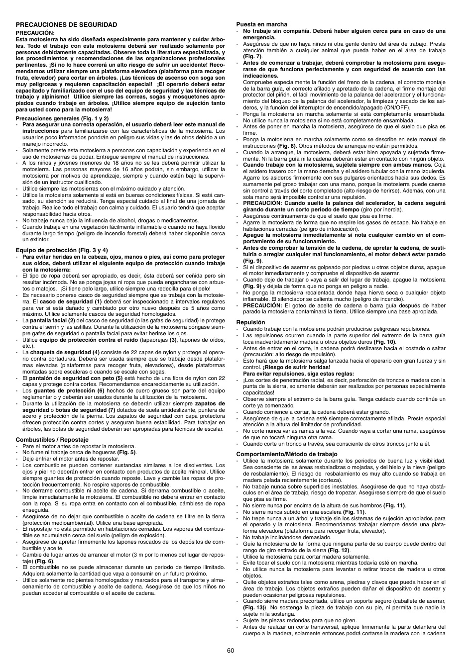 Dolmar PS-220 TH User Manual | Page 60 / 128