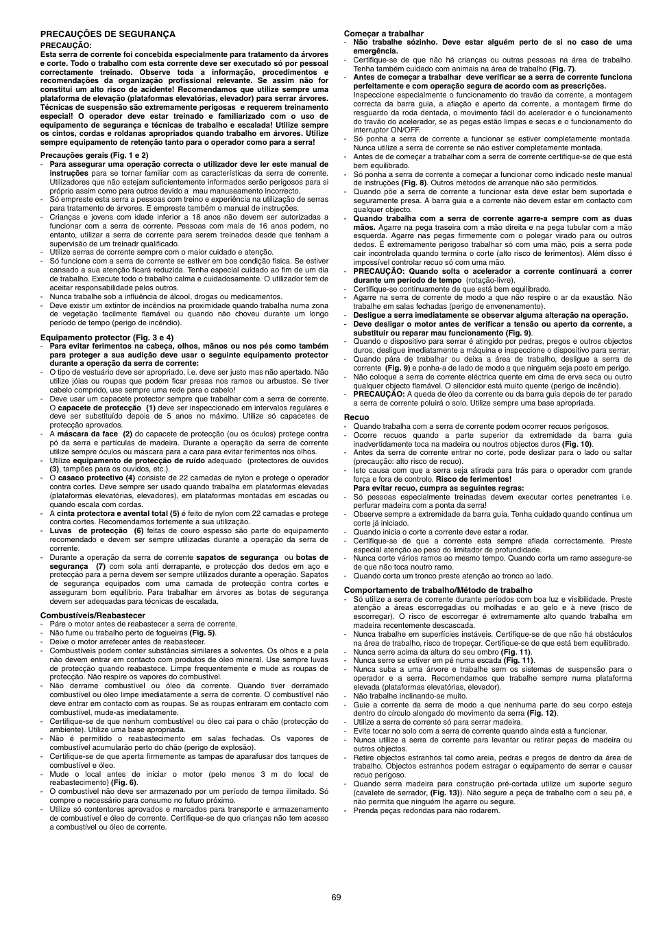 Dolmar PS-220 TH User Manual | Page 69 / 128